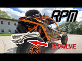 Can-Am Maverick X3 E-Valve 3" Mid Pipe Exhaust RPM Powersports