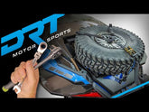 Polaris RZR Pro R / Pro XP / Turbo R Oversize Tire Carrier Mount Accessory DRT Motorsports