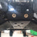 Kawasaki KRX 4-Seat Full Skid Plate with Integrated Sliders