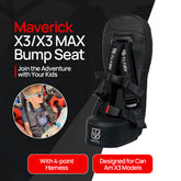 Can-Am Maverick X3 Bump Seat with Harness