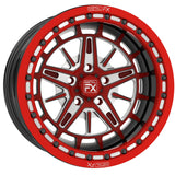 best 17" destroyer r, forged 3-piece, beadlock, custom at metal fx offroad