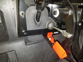 POLARIS RS1 PARKING BRAKE installed view showing components for UTV and side-by-side vehicles.