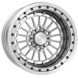 Delta 6R 17" Forged 3-Piece Beadlock Wheel Metal FX Offroad