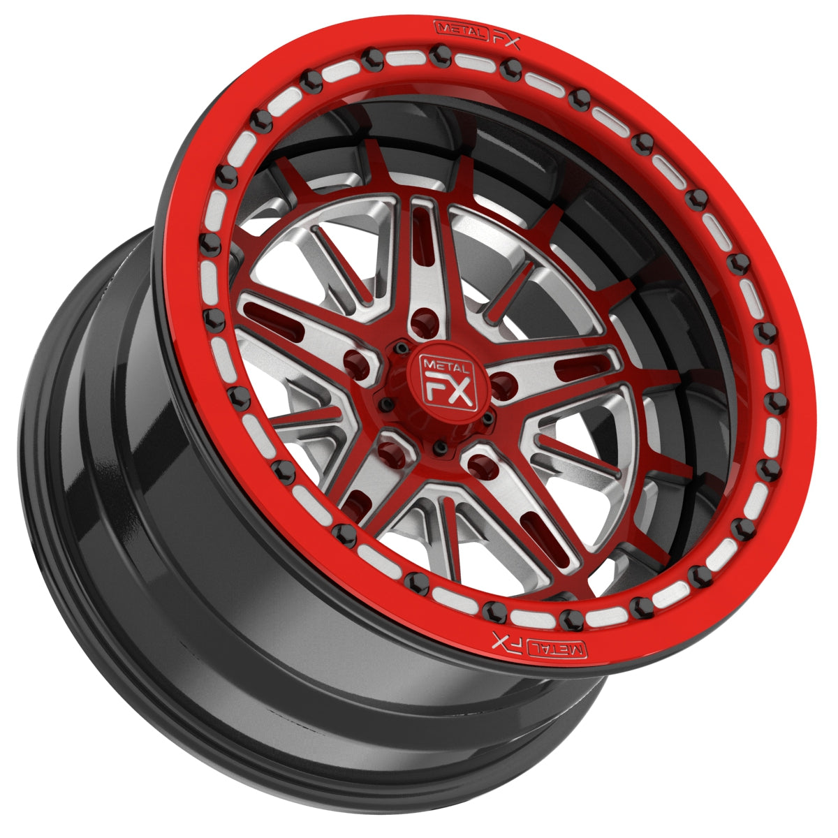 Destroyer R Forged 3-Piece Beadlock Wheel Metal FX Offroad