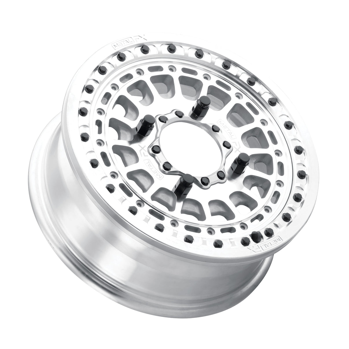 Hitman Beadlock Wheel (Raw) Metal FX Offroad