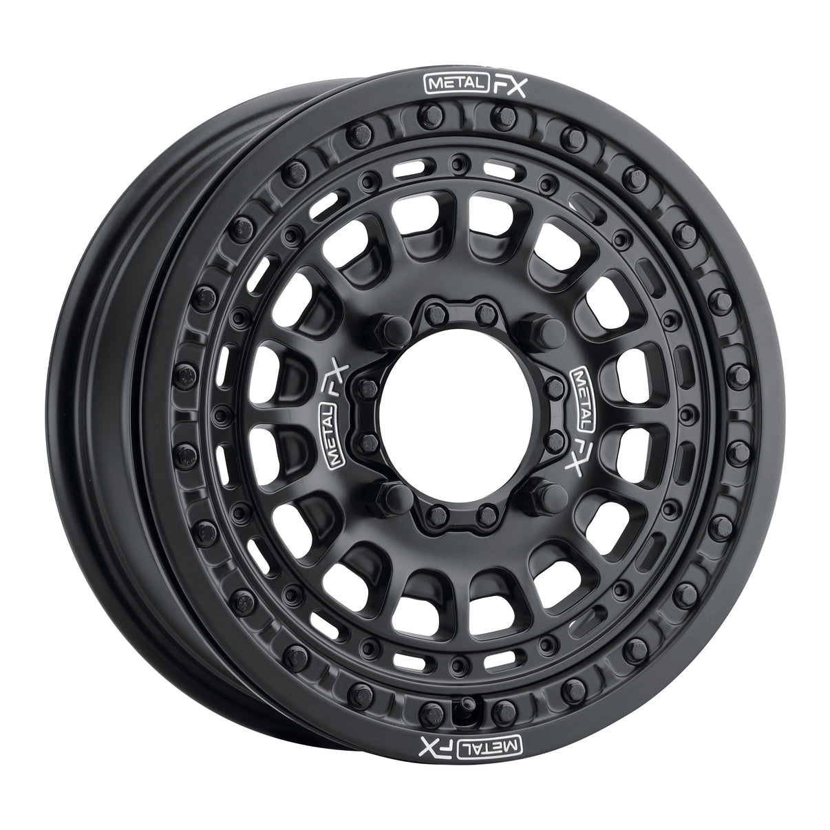 Hitman Beadlock Wheel (Satin Black) Metal FX Offroad