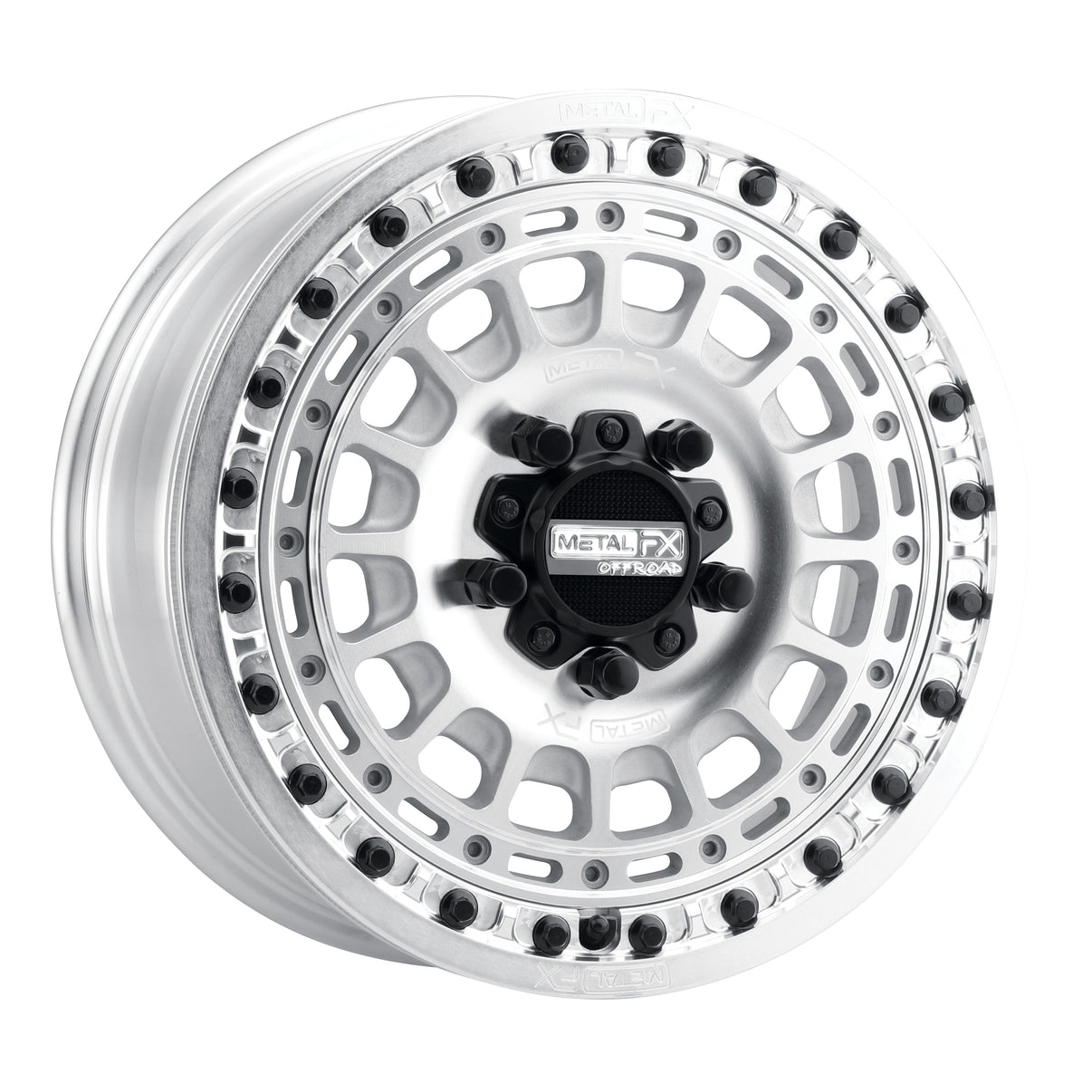 Hitman R Beadlock Wheel (Raw) Metal FX Offroad