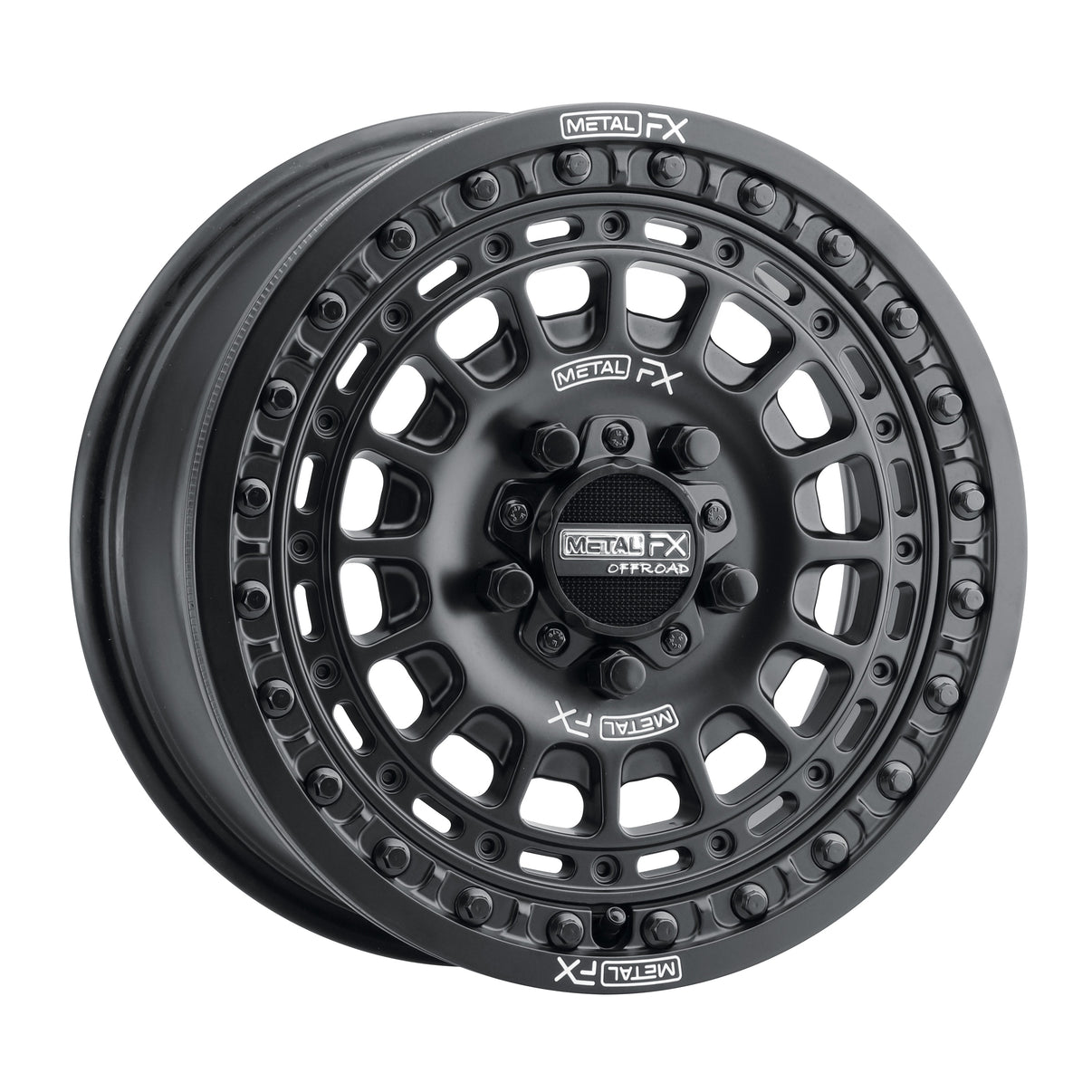 Hitman R Beadlock Wheel (Satin Black) Metal FX Offroad