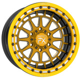 17" Outlaw 6R | Forged 3-Piece | Beadlock UTV wheel by Metal FX for off-road performance and style.