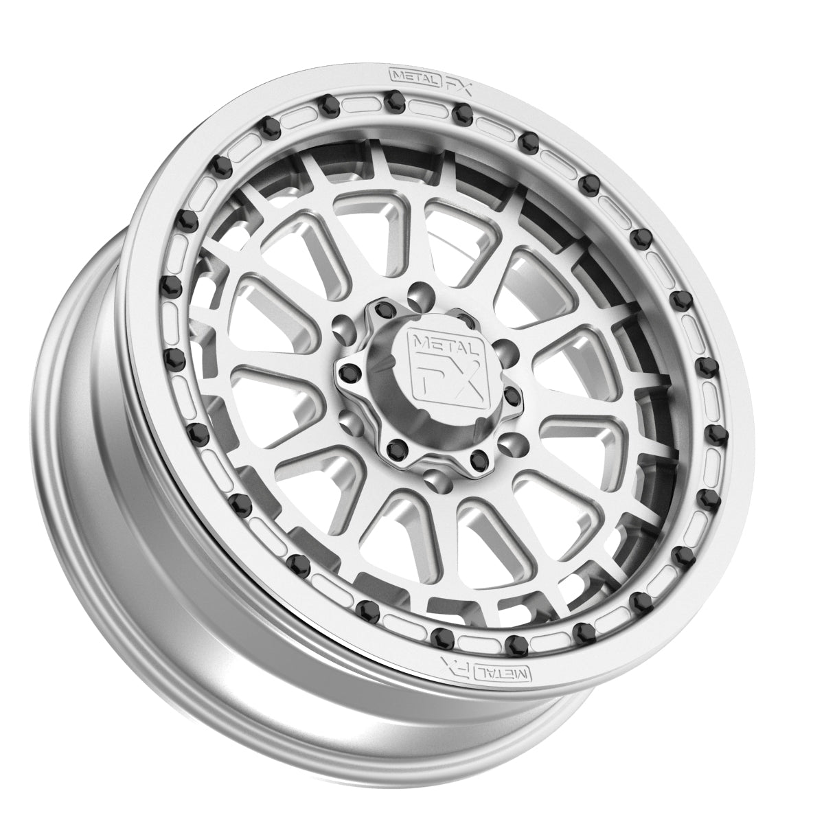 17" Outlaw 6R | Forged 3-Piece | Beadlock UTV wheel by Metal FX Offroad, designed for off-road performance and style.