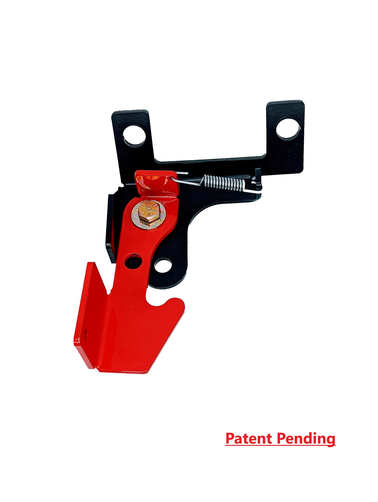 POLARIS PRO SERIES PARKING BRAKE component with red lever and black bracket, essential for UTV tuning and off-road upgrades.