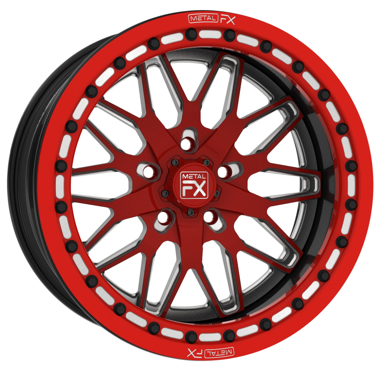 Reaper R Forged 3-Piece Beadlock Wheel (Custom) Metal FX Offroad
