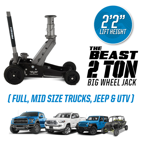 The Beast 2 Ton Off-Road Jack Pro Eagle