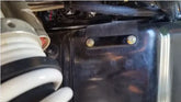 WILD CAT 1000 PARKING BRAKE installation view showing mounting area for Spring Brake Thingy on UTV.