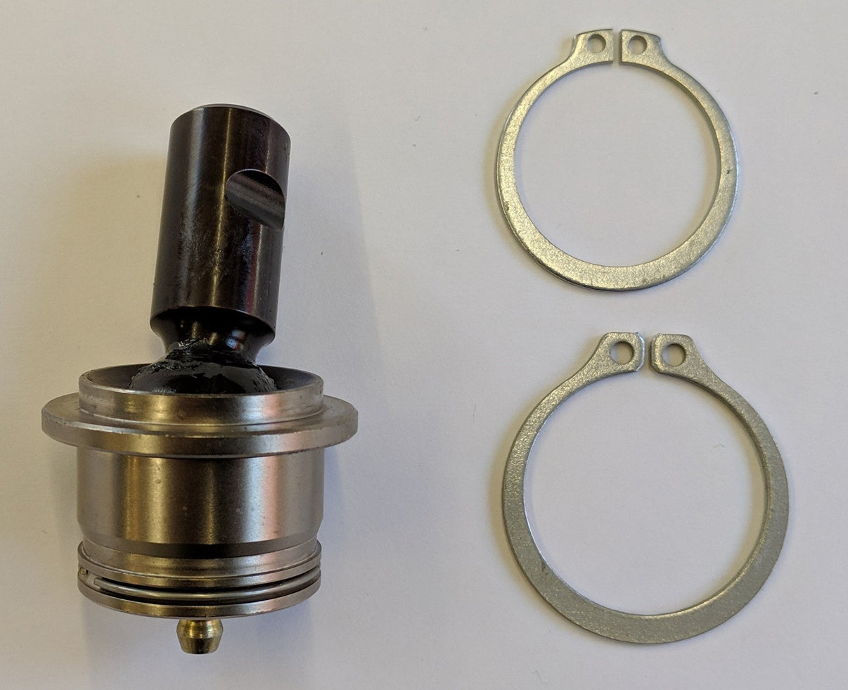 RCV-X3-XBJ-L CAN-AM RCV X3 BALL JOINT 300M LOWER REBUILDABLE/ADJUSTABLE with two snap rings.
