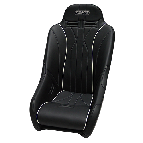 SIMPSON RACING PRO V2 UTV SEAT designed for off-road performance and comfort with enhanced thigh support.