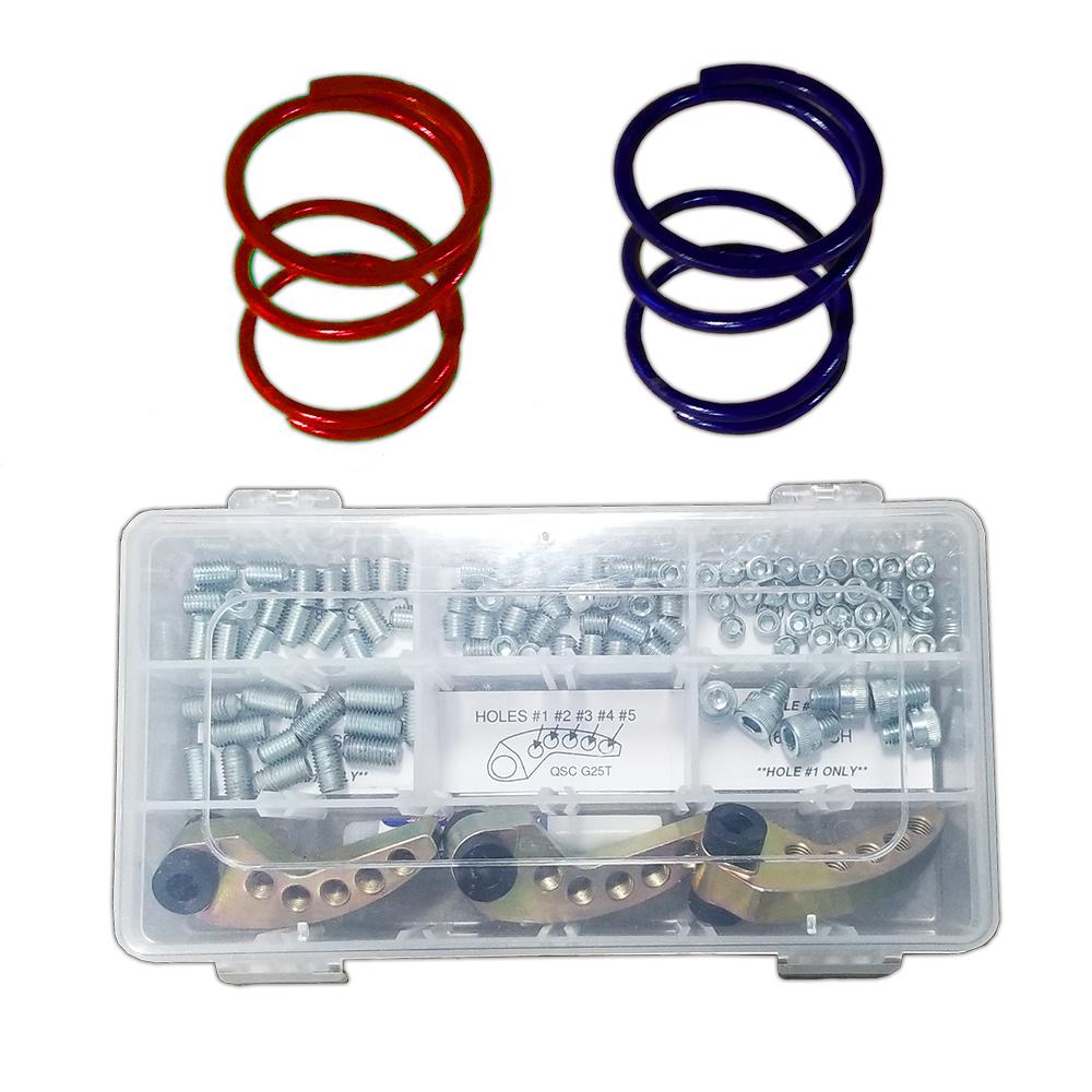POLARIS RZR XP TURBO CLUTCH KIT parts including spring kits and hardware for UTV tuning and upgrades.